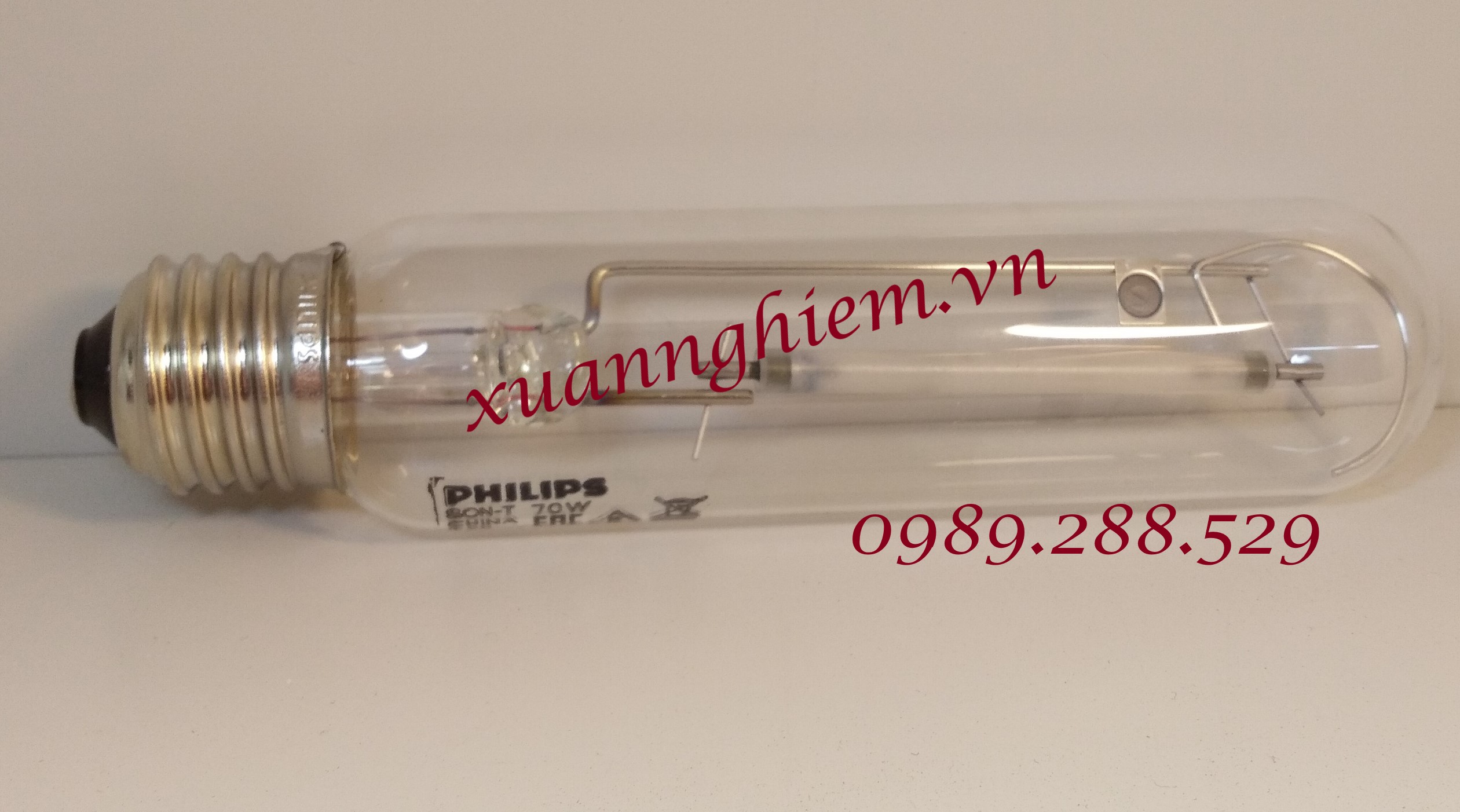 Bóng cao áp Philips Sodium dạng thẳng SON-T 70W/220 E27