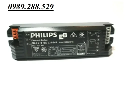 Chấn lưu điện tử bóng huỳnh quang Philips EB-C 218 TL-D 220-240V 50/60Hz