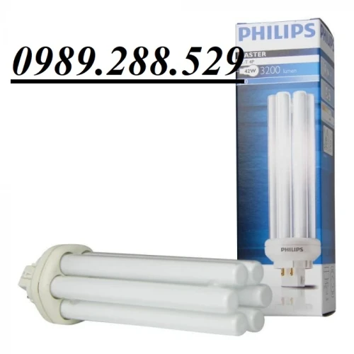 Bóng đèn Compact Philips Master PL-T 42W/840/4P ánh sáng vàng
