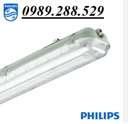 Máng đèn chống thấm Philips WT069C DE 2xTled Bare L1200 GC