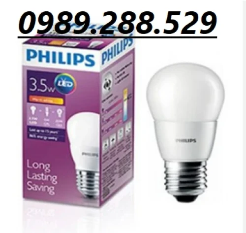 Bóng đèn LED 3.5W Philips LedBulb 3.5W 3000K E27 230V P45