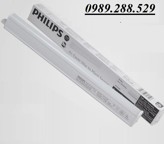 Bộ máng đèn LEDTube T5 6.5w Batten BN058C 60cm Philips 3000K/6500K