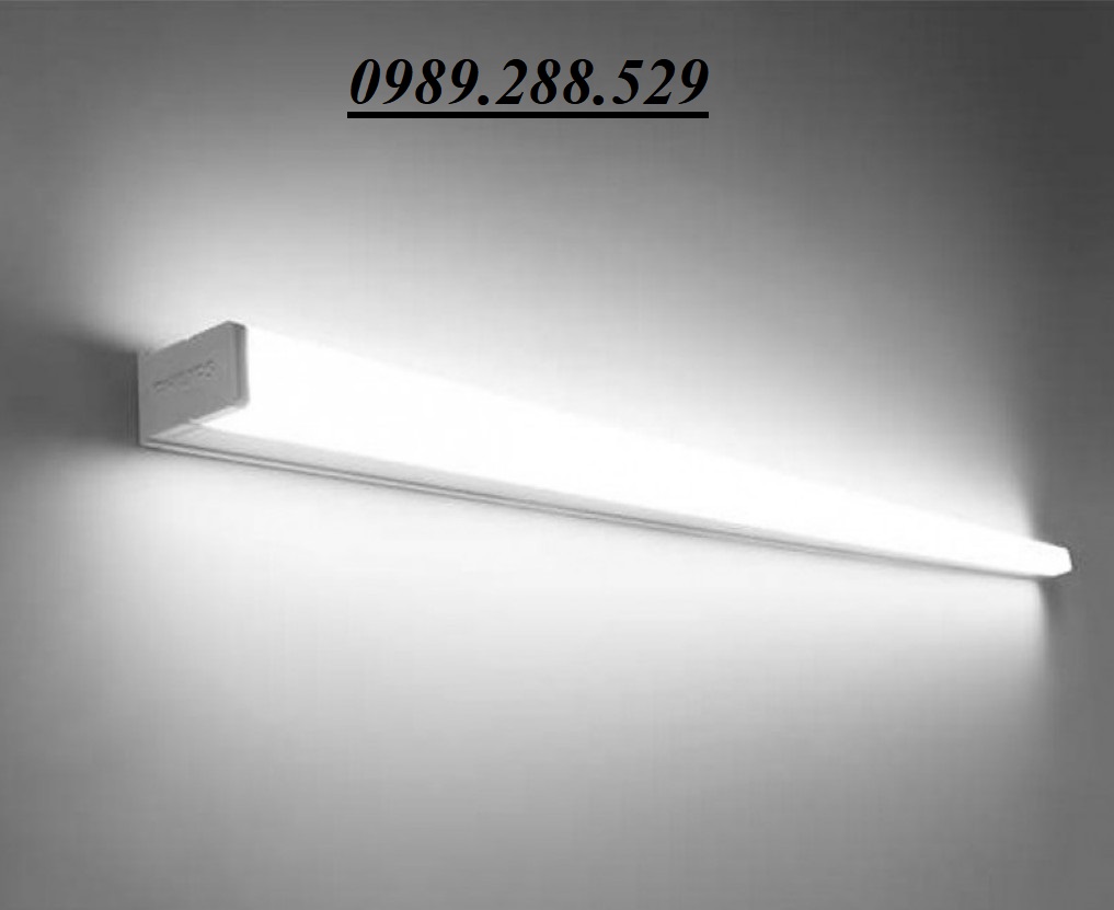 Bộ máng đèn Led 1m2 gắn tường Philips 31082 Slimline wall lamp LED