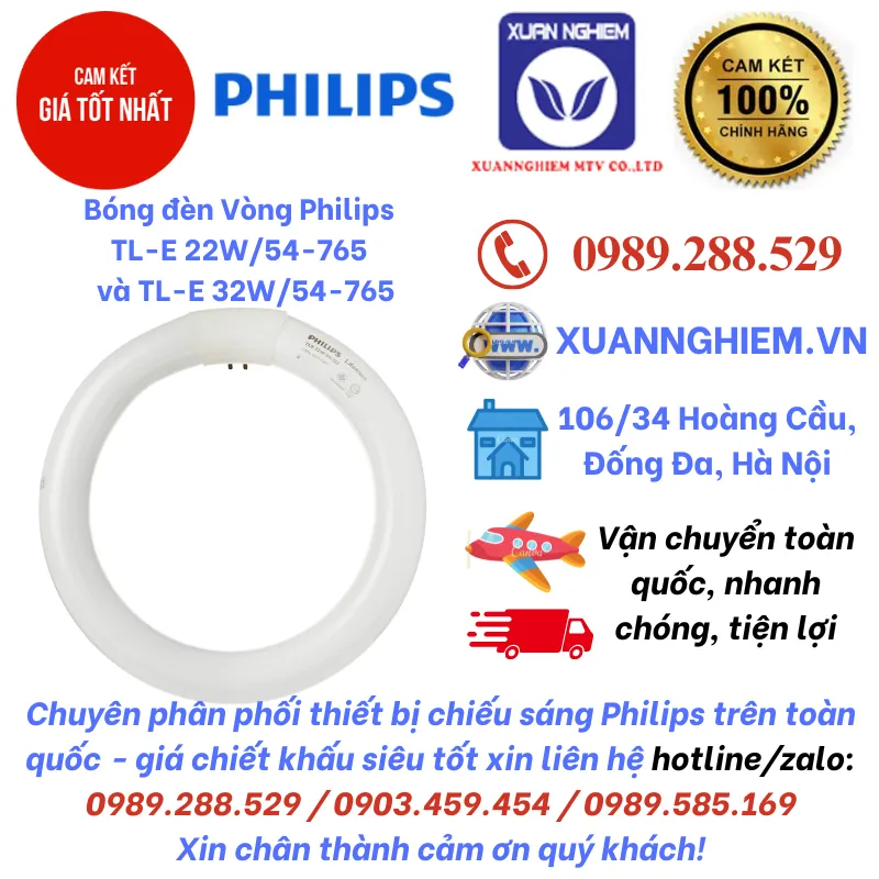 Bóng đèn Vòng Philips TL-E 22W/54-765 / Bóng TL-E 32W/54-765