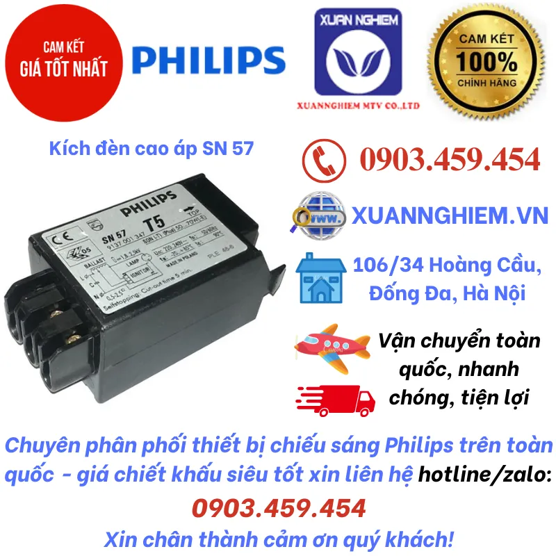Kích đèn cao áp SN 57