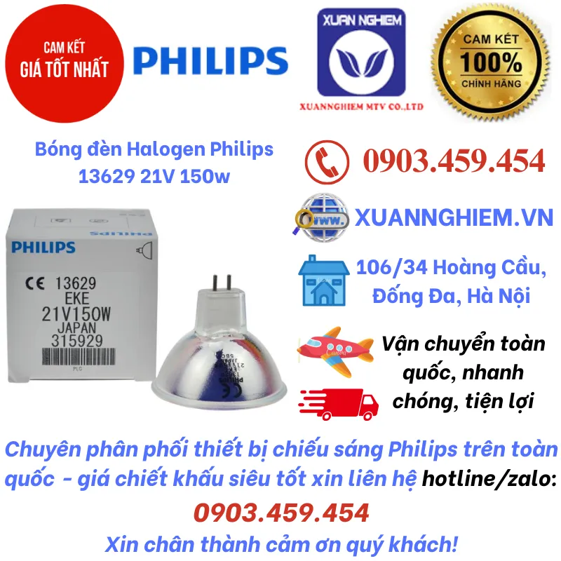 Bóng đèn Halogen 13629 21V 150w